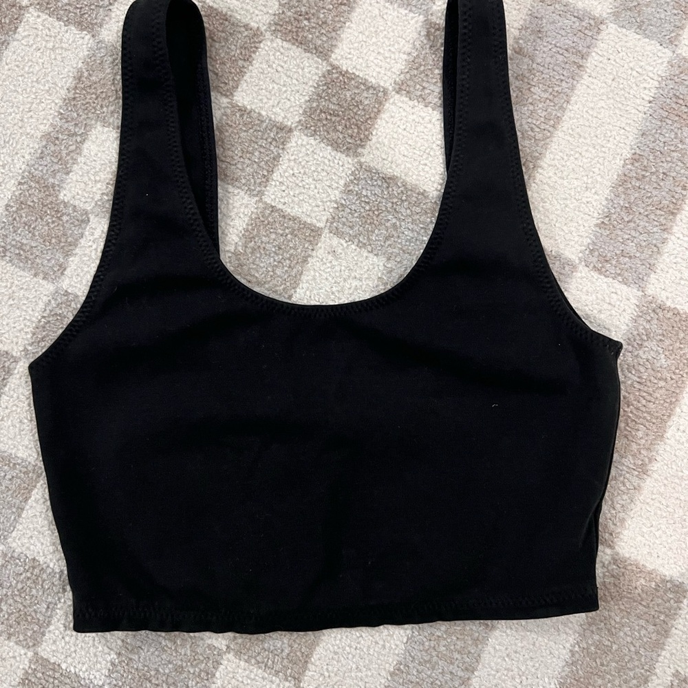 Wilfred Black Sleeveless Top